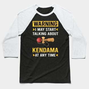 Warning Kendama Baseball T-Shirt